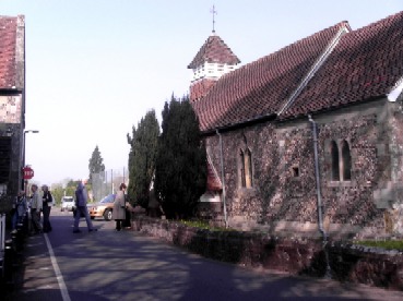 Excursion visits Bemerton Church
